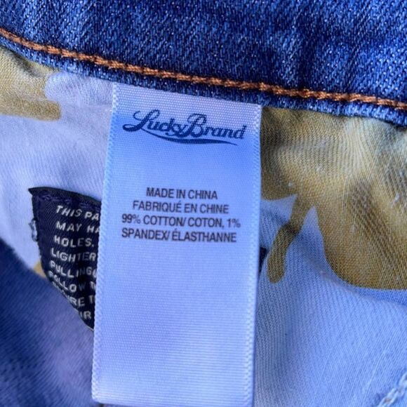 lucky Brand Sweet’n Straight Jeans Women’s sz 0/25 low rise stretch y2k retro - Picture 11 of 12